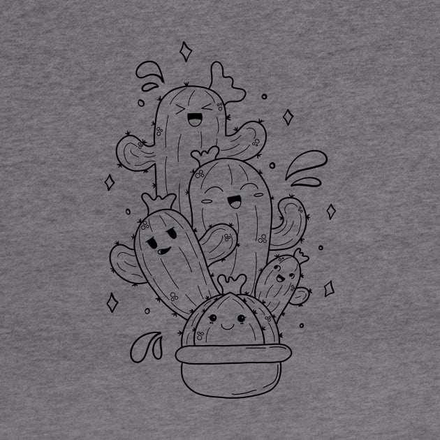 Doodle cactus plant by You Can Doodle